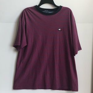 Vintage Tommy Jeans striped short sleeve shirt